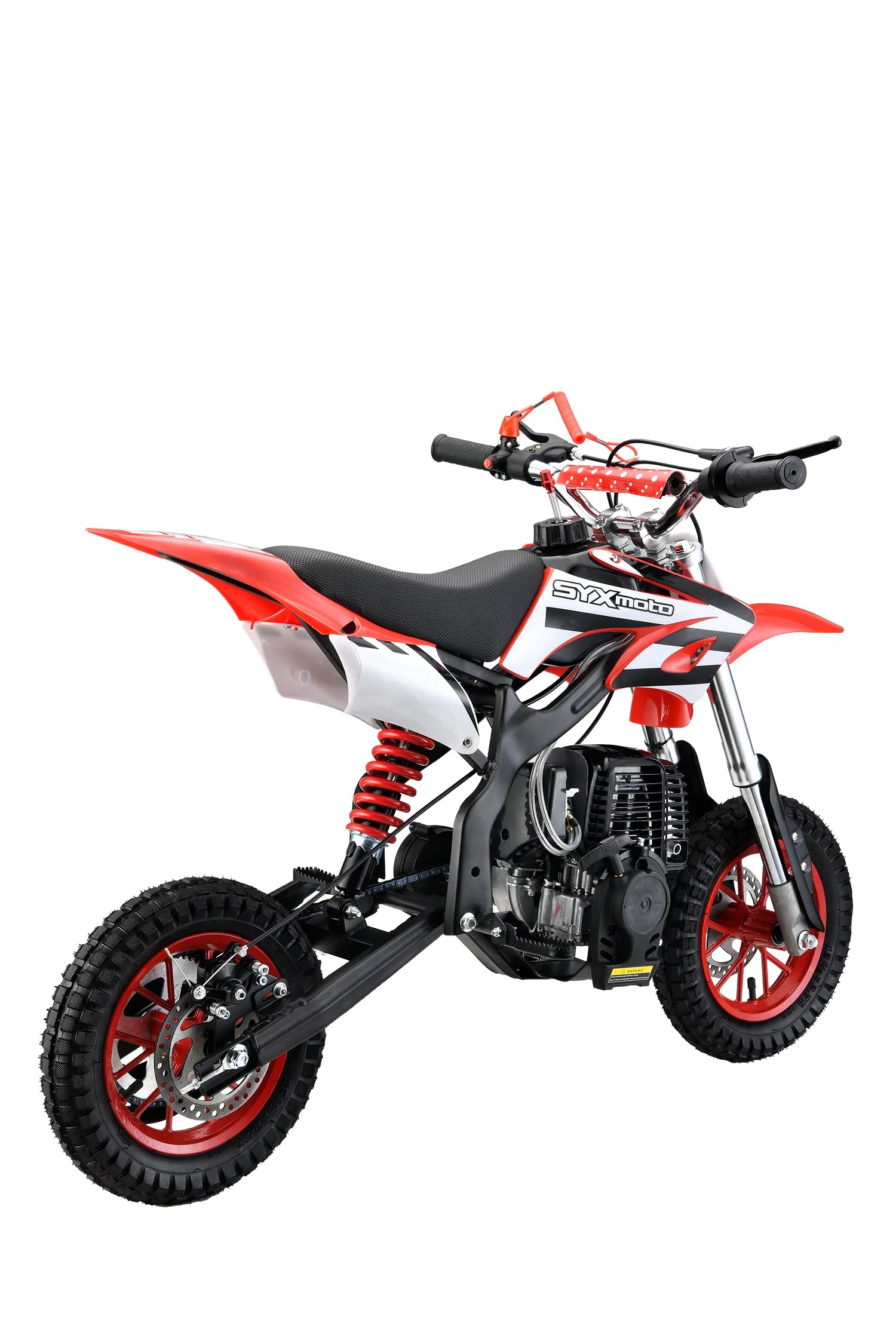 SYX MOTO MT-2 Gas Power 40cc 4 Stroke Kids Dirt Bike, Pull Start, Red, Brand New