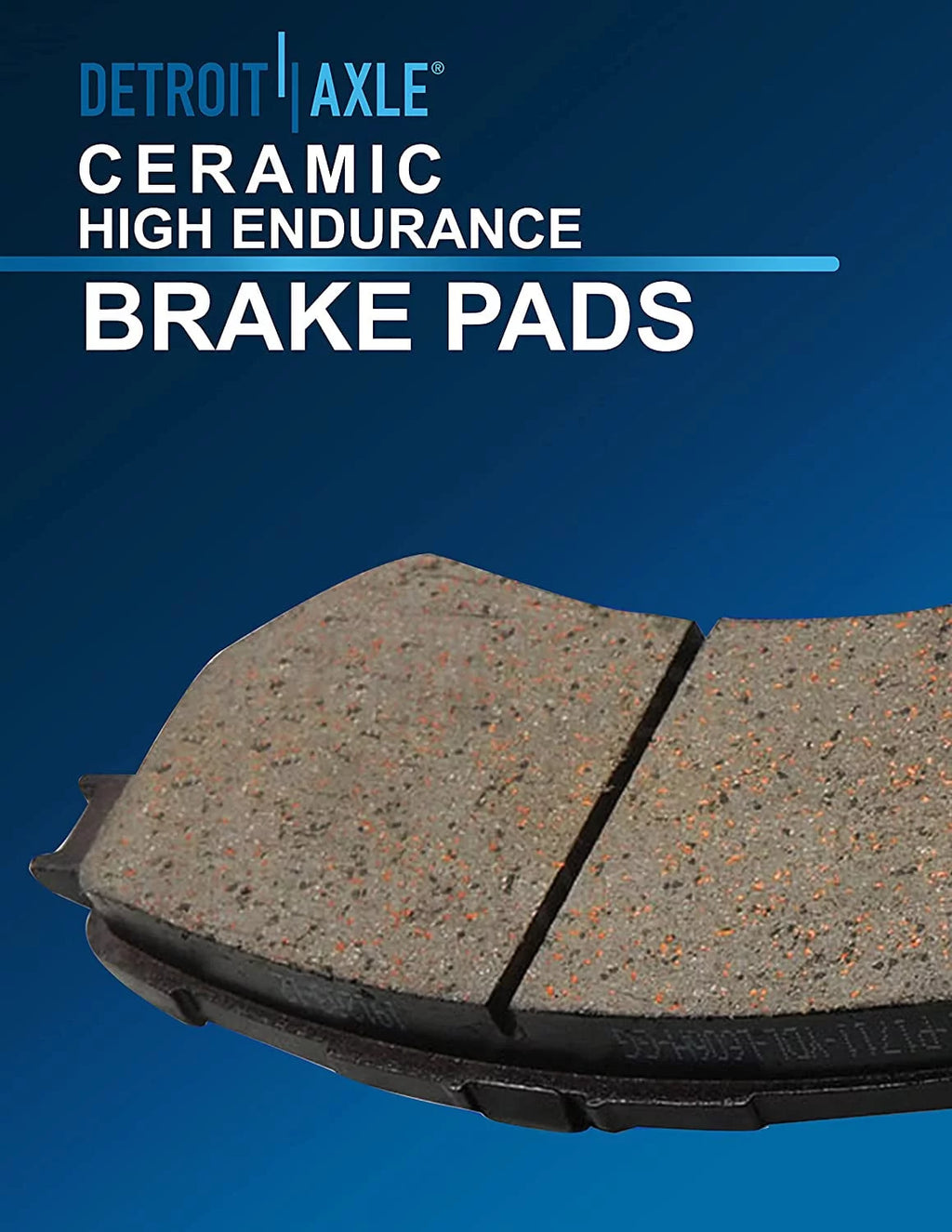 Detroit Axle - Brake Kit for 2WD 6-Lug 2004-2008 Ford F-150 Lincoln Mark LT Brakes Rotors 2004 2005 2006 2007 2008 Ceramic Brake Pads Front and Rear Replacement