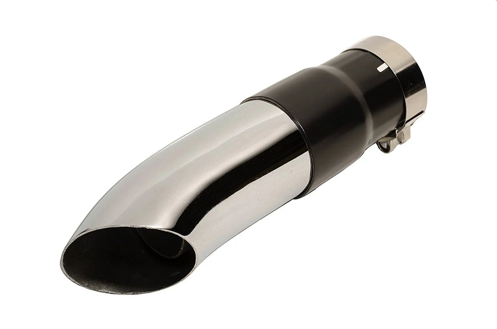 Radiant Cycles Shorty GP Exhaust Motorcycle Slipon Short Muffler Pipe for 2007-2016 Suzuki Bandit GSF1250 Chrome