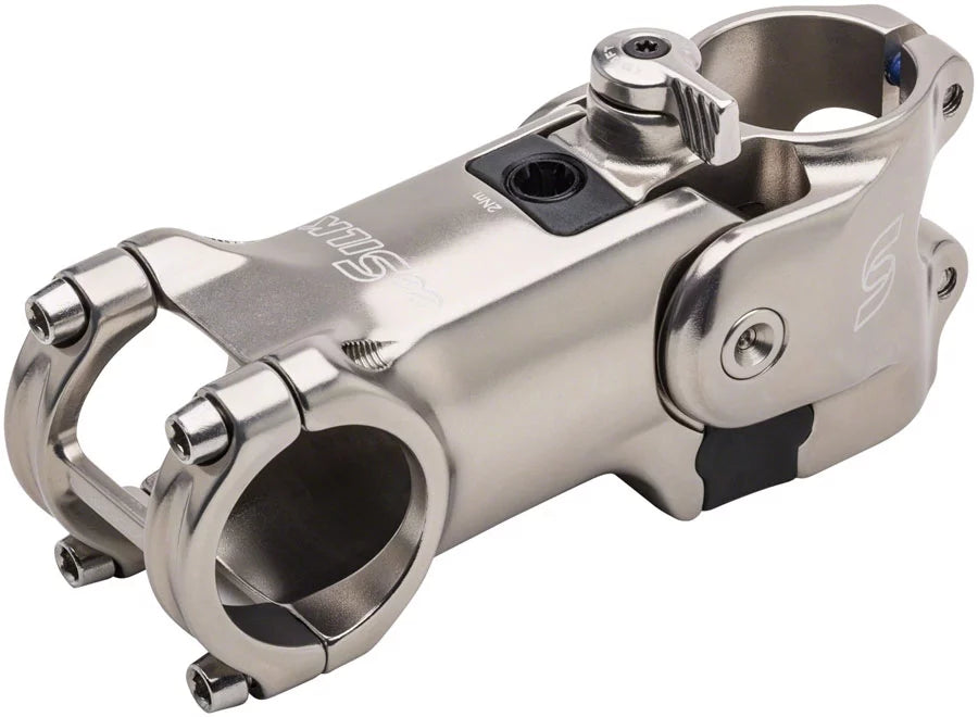 Cane Creek eeSilk Stem Lenght 80mm Clamp 31.8mm +6/-6 1 1/8 in Silver Aluminum