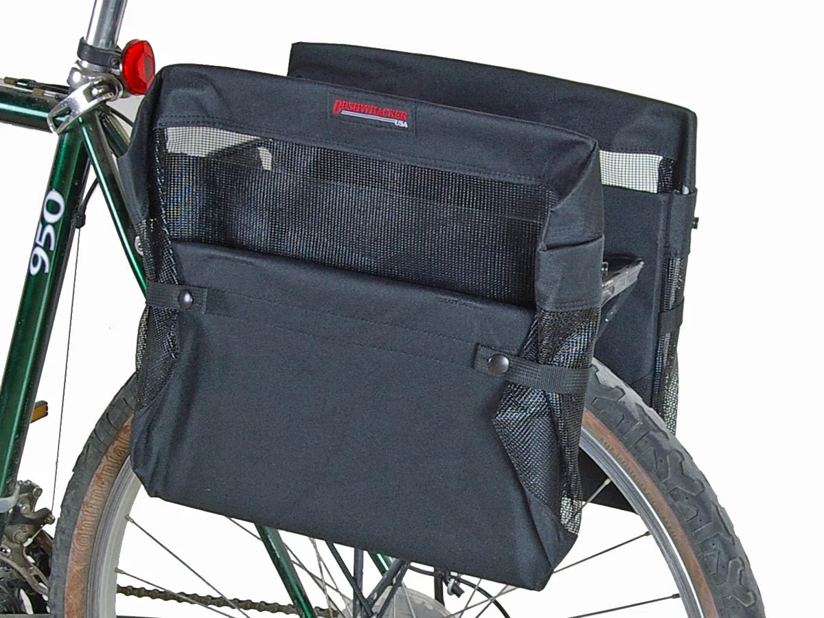 Bushwhacker Grocery Pannier for Bicycle Rack Omaha Sold as Pair Cycling Basket Bike Rear Bag Holder Carrier Trunk