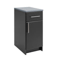 Elite Wood Freestanding Garage Cabinet in Black (16 in. W x 36 in. H x 24 in. D)