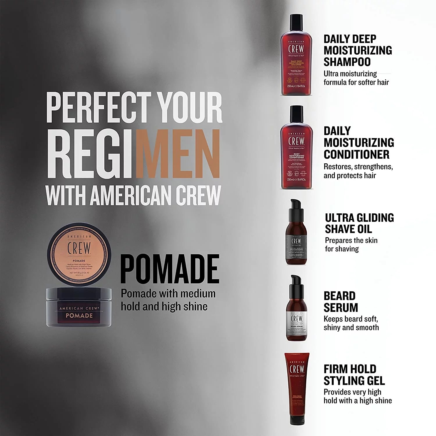 American Crew Pomade 3oz Pack Of 3