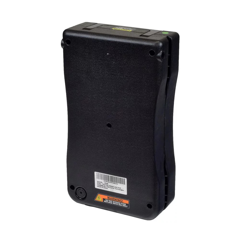 AlveyTech 24 Volt 10 Ah Rack Mount Battery Pack for Currie eZip and IZIP Electric Power Bike eBike