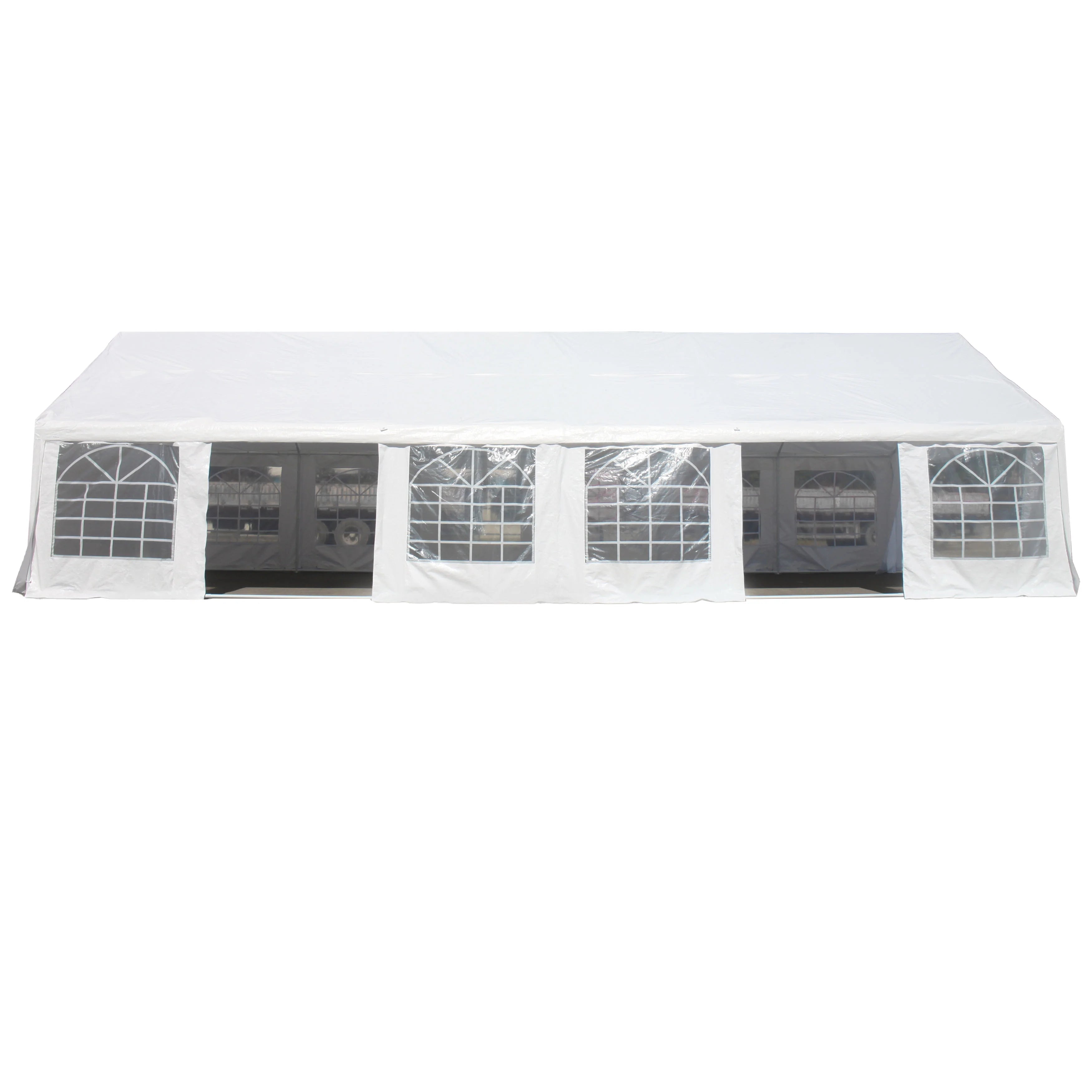 ALEKO PWT20X40 Heavy Duty Outdoor Canopy Event Tent with Windows - 20 X 40 FT - White