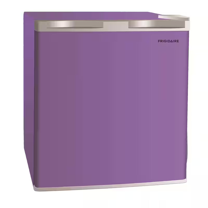 1.6 cu. ft. Mini Fridge in Purple with Freezer
