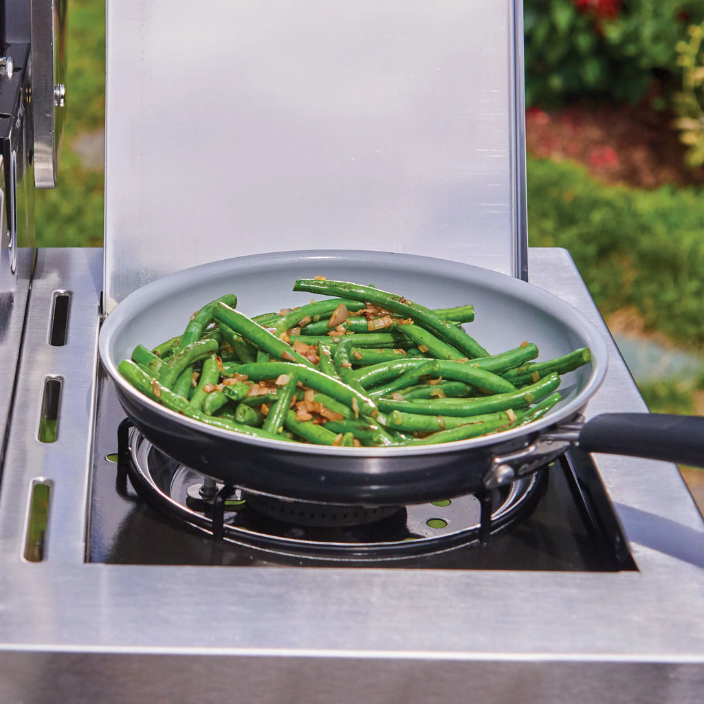 Cuisinart Deluxe Four-Burner Propane Gas Grill with Side Burner