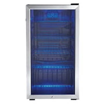Danby DBC117A1BSSDB-6 3.1 cu. ft. Free-Standing Beverage Center in Stainless Steel