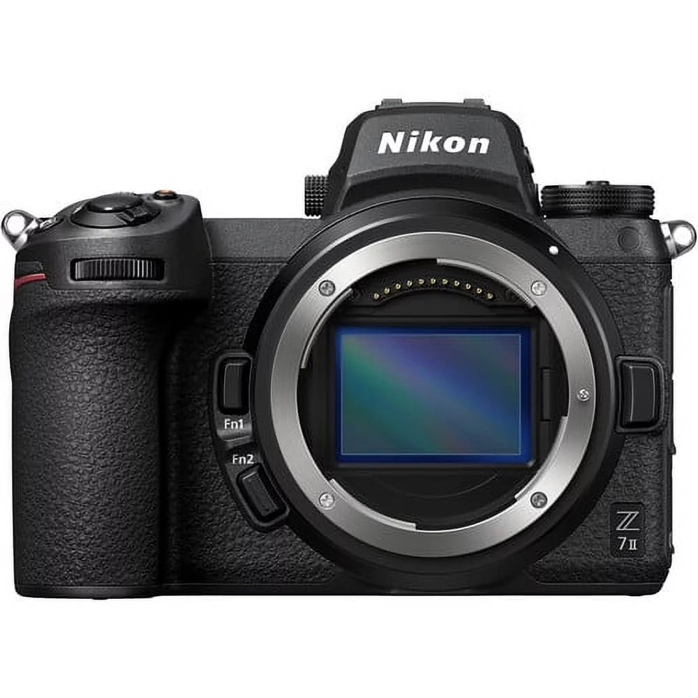 Nikon Z7 II Mirrorless Camera with NIKKOR Z 24-70mm f/4 S Lens, SanDisk 128GB Memory Card, Backpack, Flash, Tripod and ZeeTech Accessory Bundle