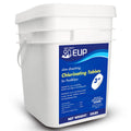 50lbs 3" Inch Stabilized Chlorine Tablets | Individually Wrapped Chlorinating Tabs | Sanitizing Swimming Pools & Spas | Long Lasting, Slow Dissolving, UV Protected | 114 Tablets
