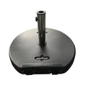 Mota 120.37 lbs. Concrete Outdoor Patio Umbrella Base in Black