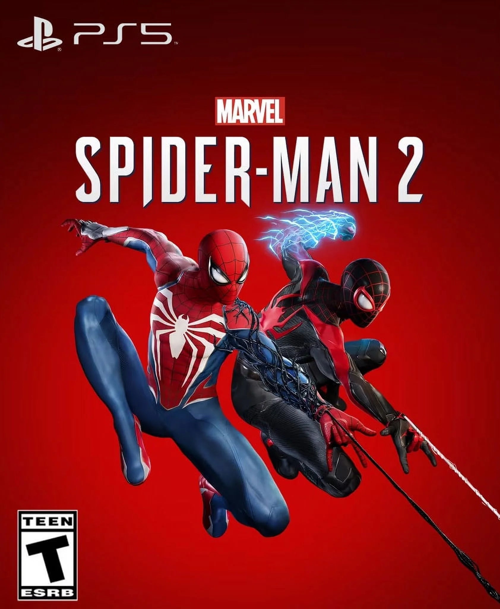 2023 New PlayStation 5 Slim Disc Edition Marvel Spider-Man 2 Bundle and Mytrix Controller Case - White, Slim PS5 1TB PCIe SSD Gaming Console