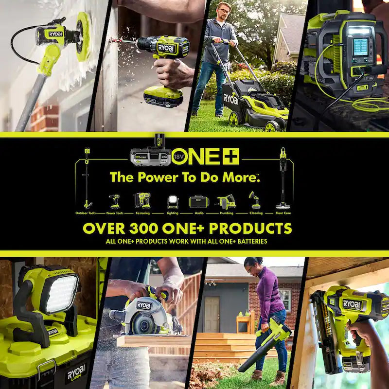 ONE+ 18V 8 in. Cordless Cultivator with 4.0 Ah Battery and Charger