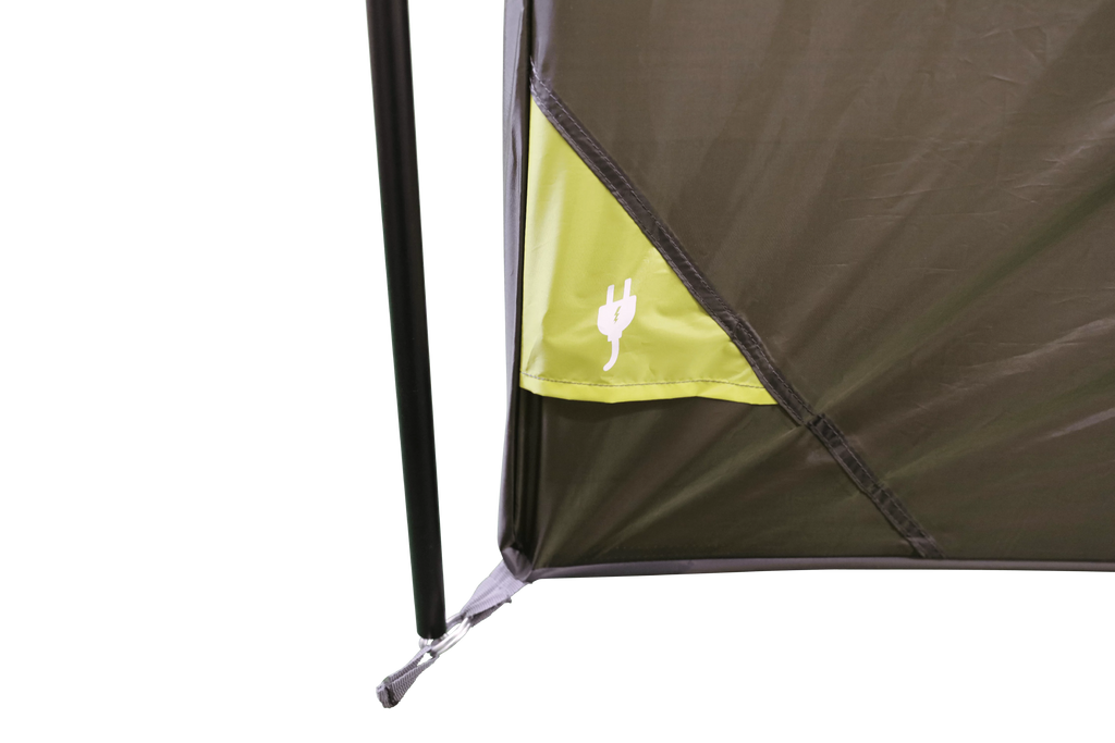 Ozark Trail Hazel Creek 12 Person Cabin Tent, 3 Rooms, Green