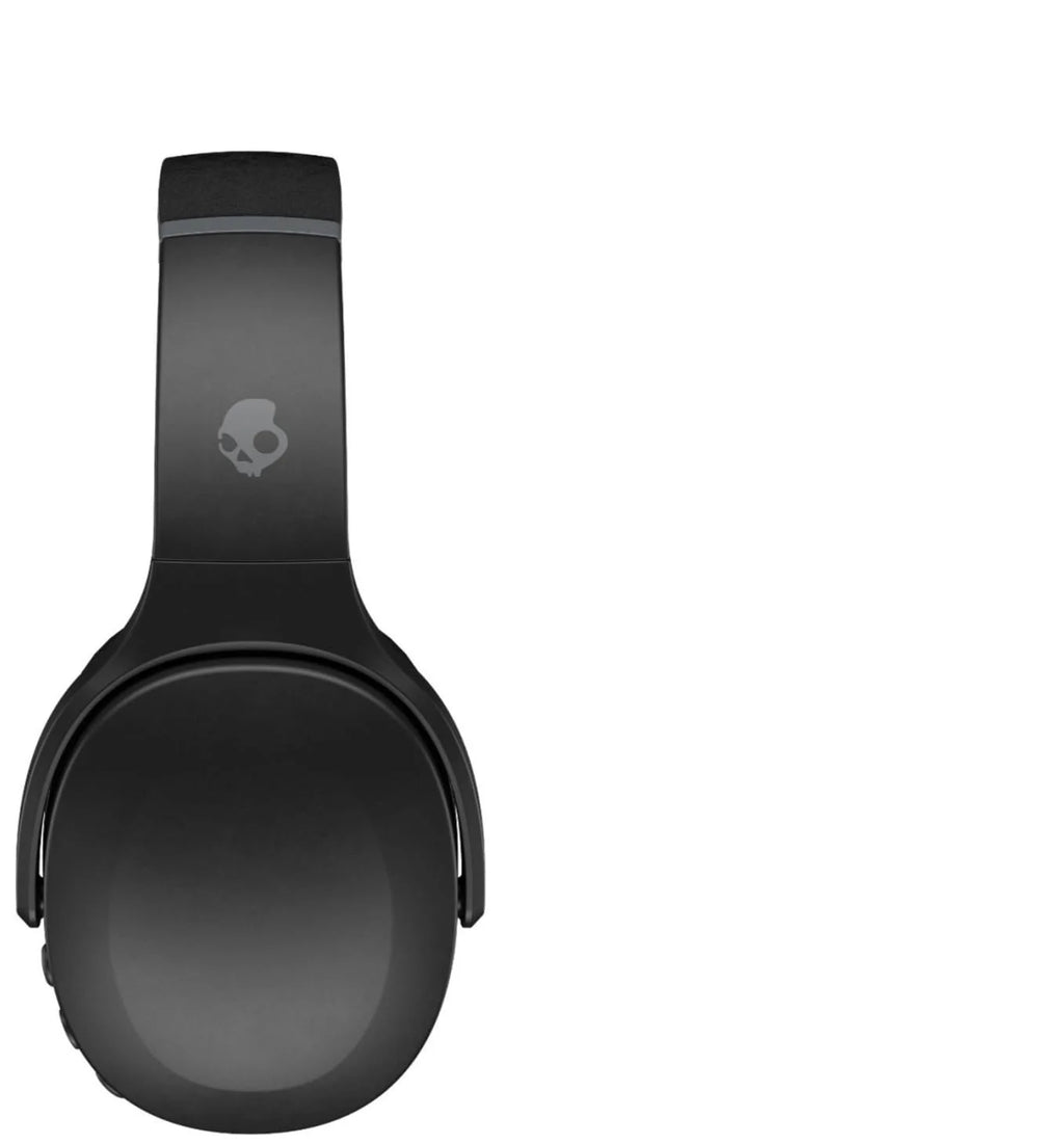 Skullcandy Crusher EVO True Wireless Bluetooth Over Ear Headphone Bundle with GSR Premium Deluxe Carrying Case (Black)