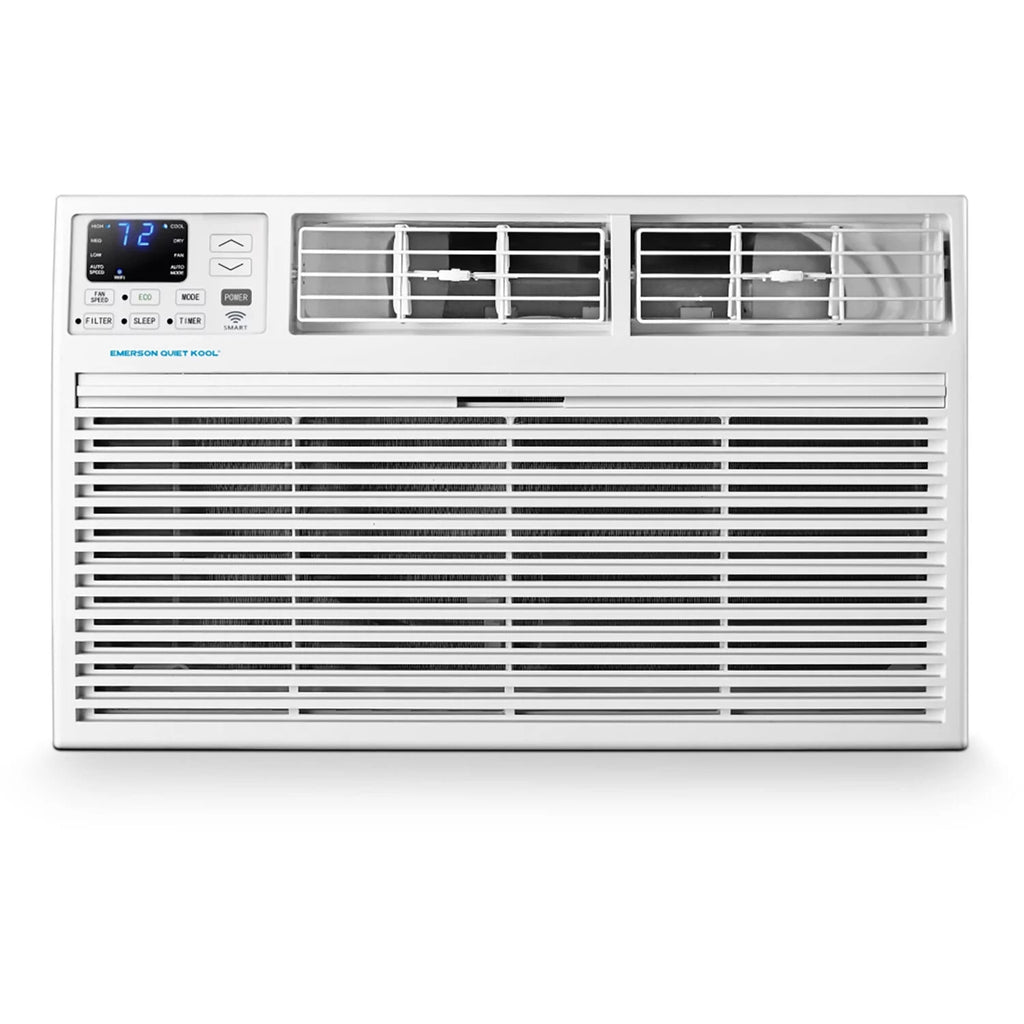 Emerson Quiet Kool 10,000 BTU 115-Volt Through-the-Wall Air Conditioner with Wi-Fi, White