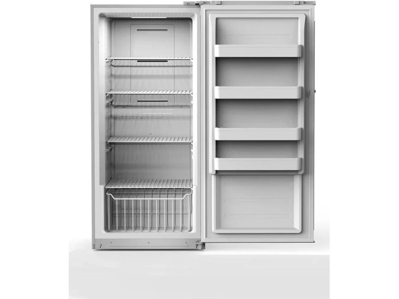 Midea WHS772FWESS1 21 Cu. ft. Stainless Convertible Upright Freezer
