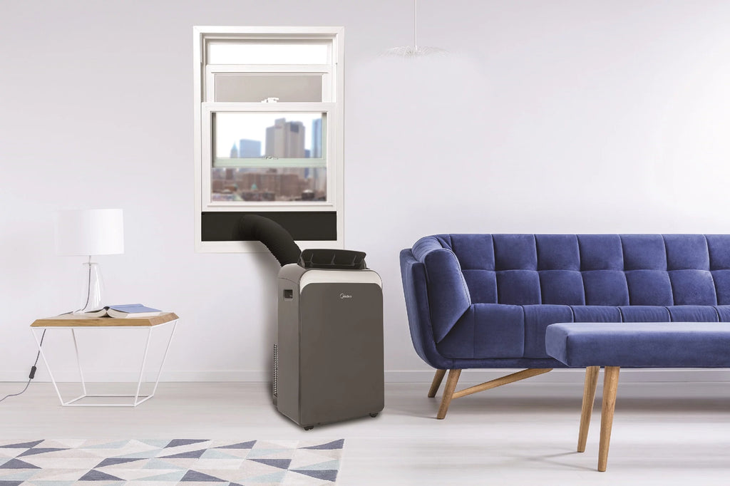 Midea 8,000 BTU (12,000 BTU ASHRAE) 115V Smart Portable Air Conditioner