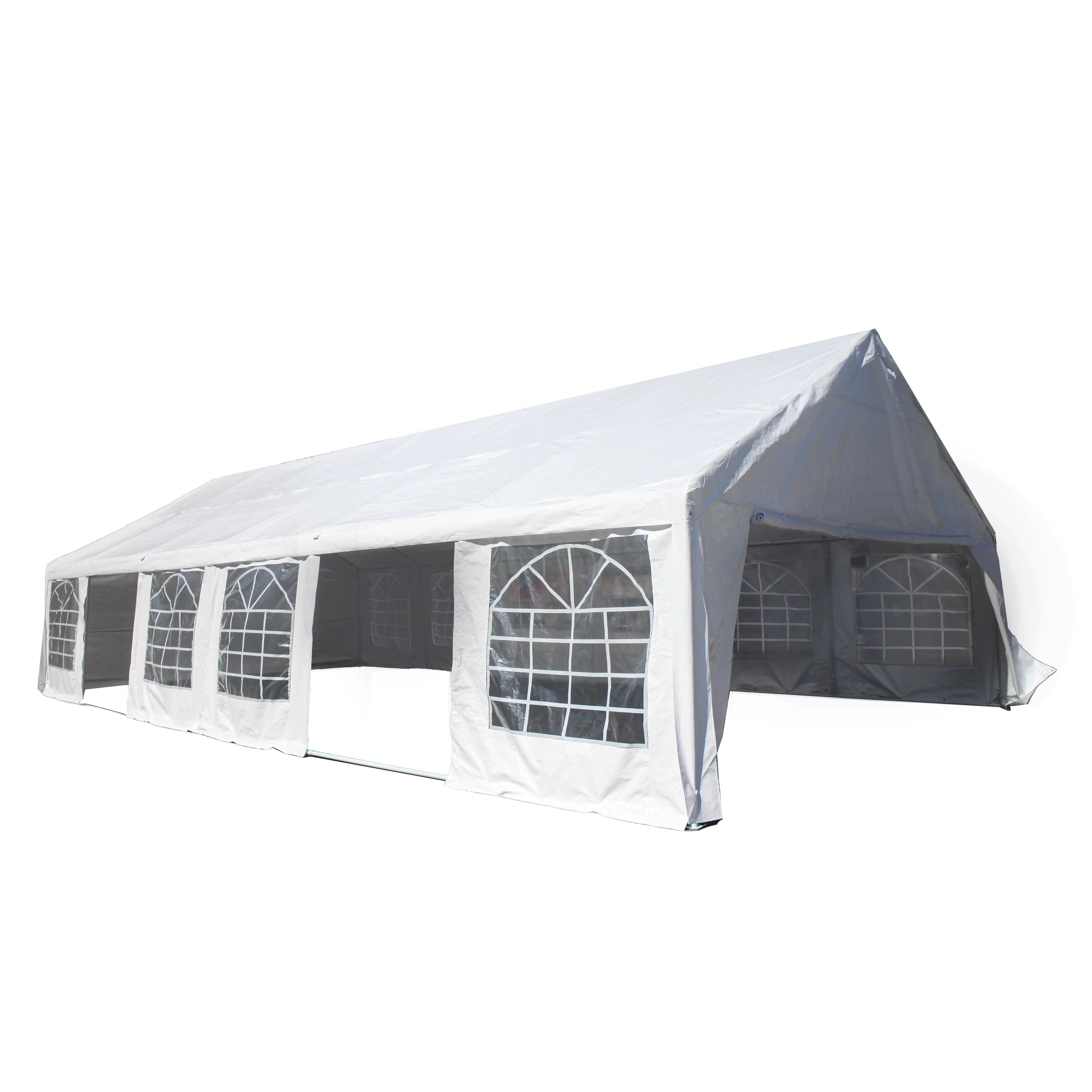 ALEKO PWT20X40 Heavy Duty Outdoor Canopy Event Tent with Windows - 20 X 40 FT - White