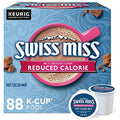 Swiss Miss Reduced Calorie Cocoa Keurig Single-Serve K Cup Pods, 88Count