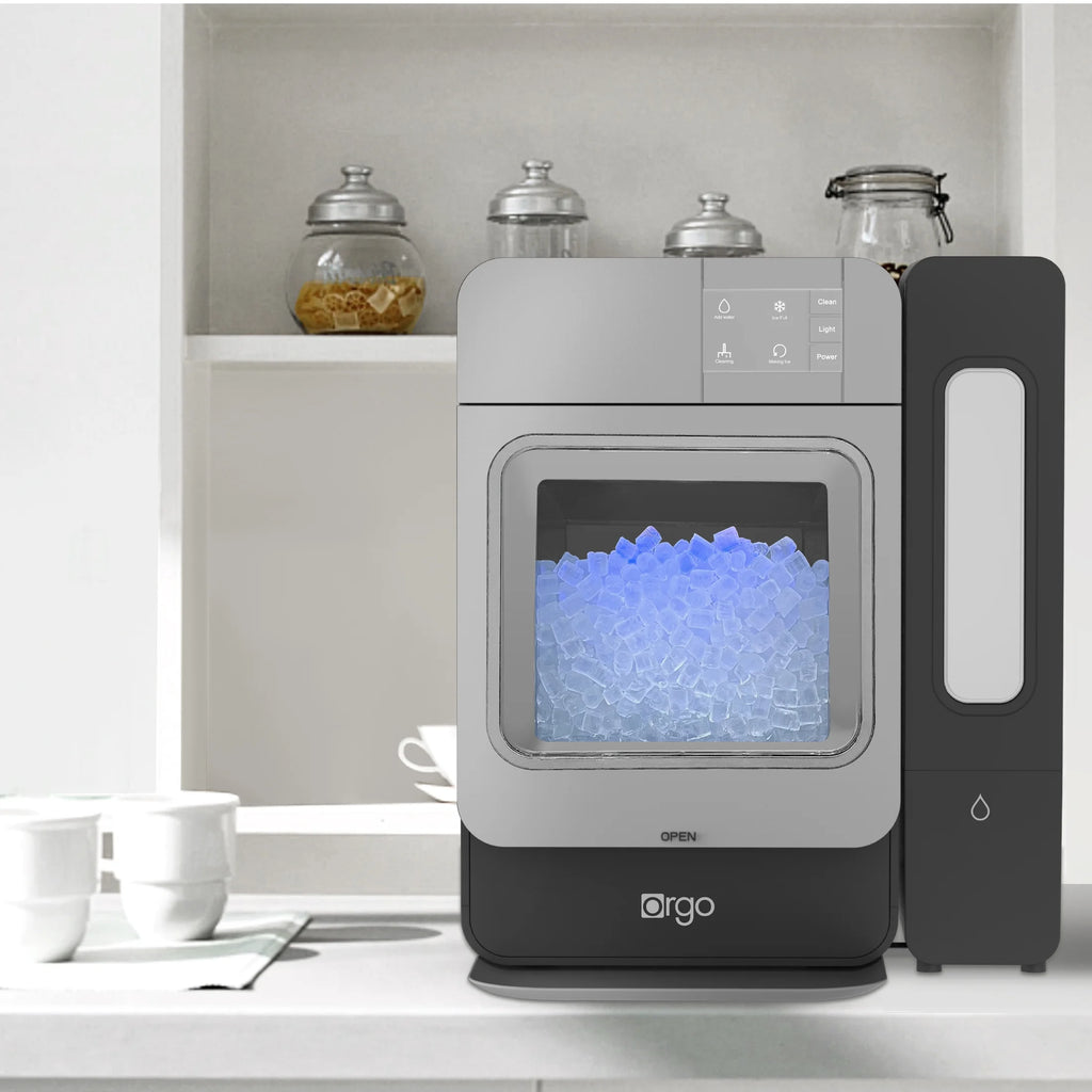Orgo Products Sonic Countertop Ice Maker, Nugget Ice Type, Sage