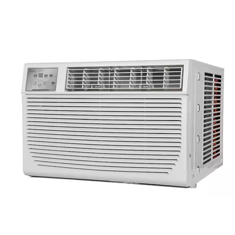 25,000 BTU 220V Window Air Conditioner Cools 1500 Sq. Ft. with Remote Control in White