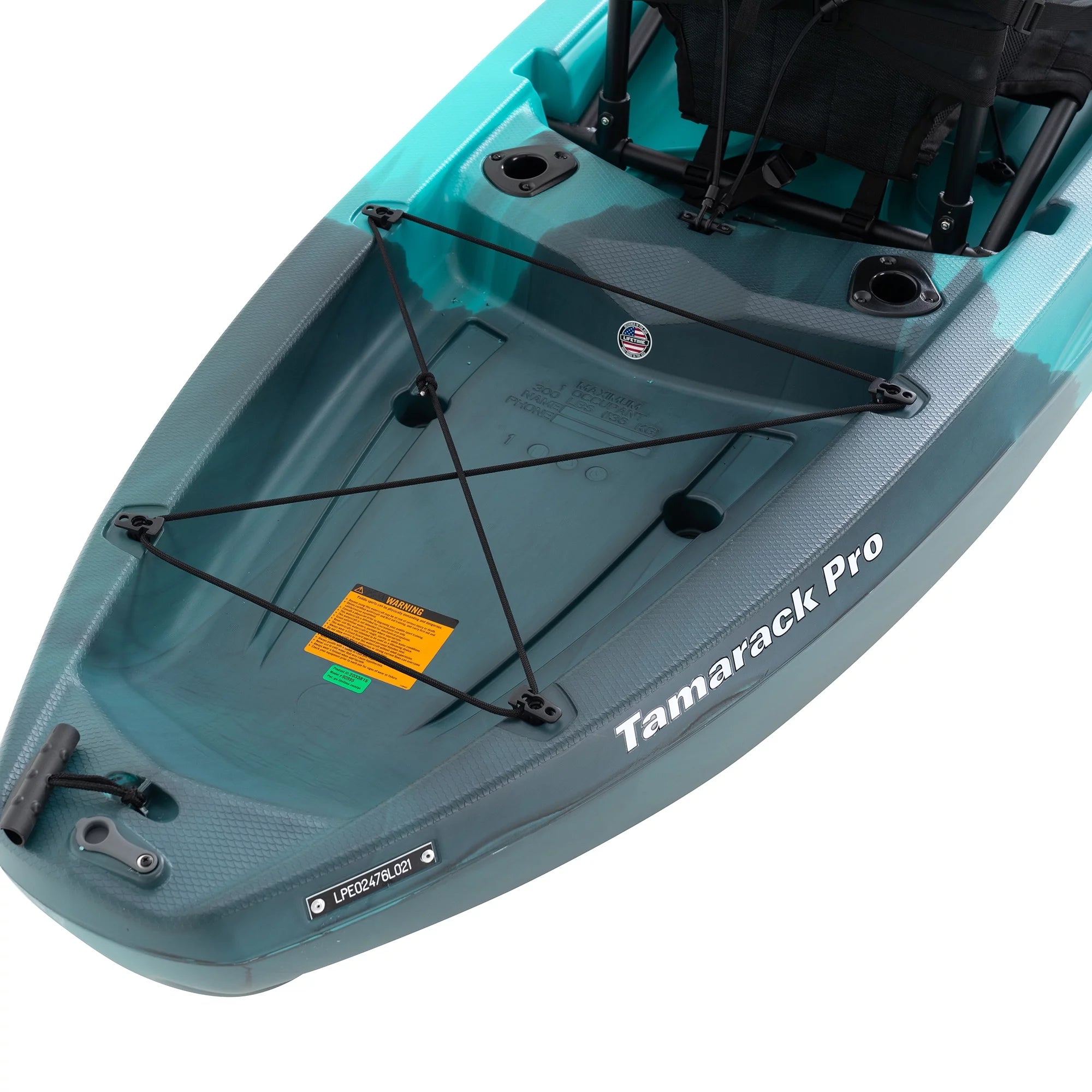 Lifetime Tamarack Pro 123 inch Sit-On-Top Kayak, Lightning Fusion (90995)