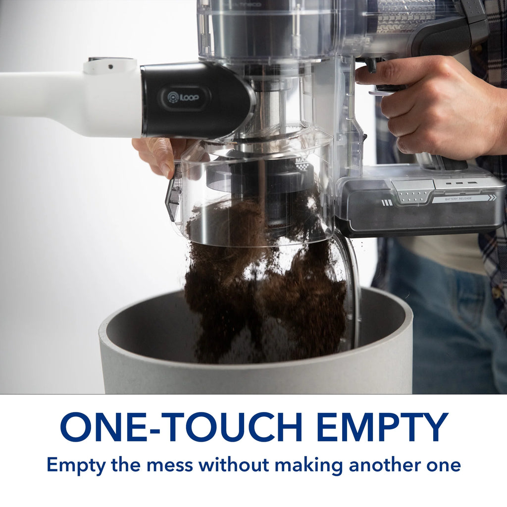 Tineco S10 ZT Smart Cordless Stick Vacuum Cleaner with ZeroTangle Brush Head for Hard Floors/Carpet