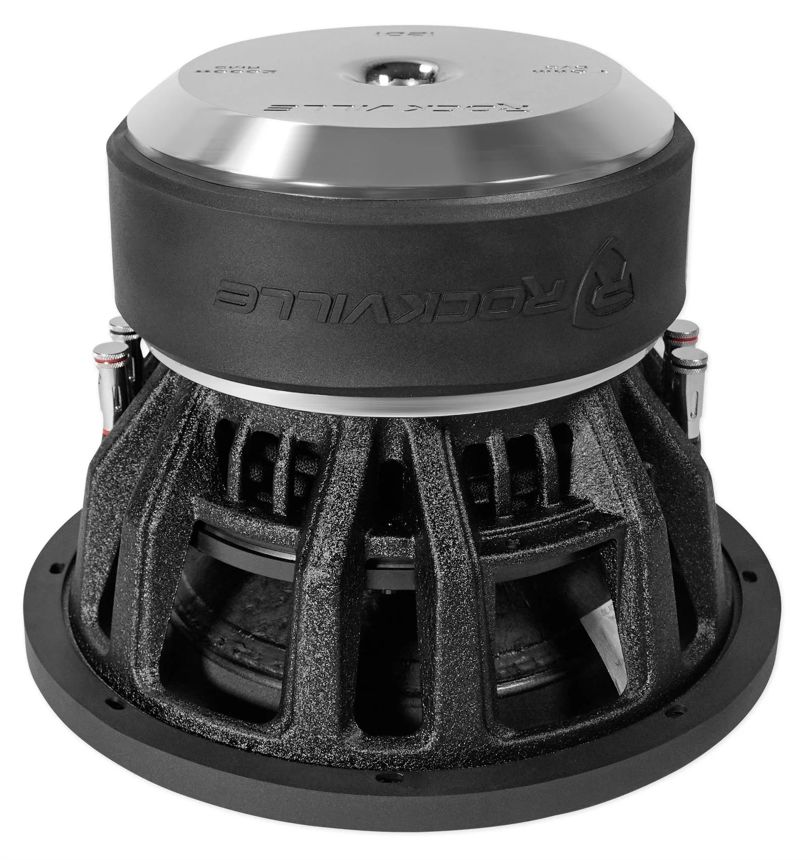 (2) Rockville Destroyer 12D1 12" Competition Car Subwoofers+Box+Mono Amplifier