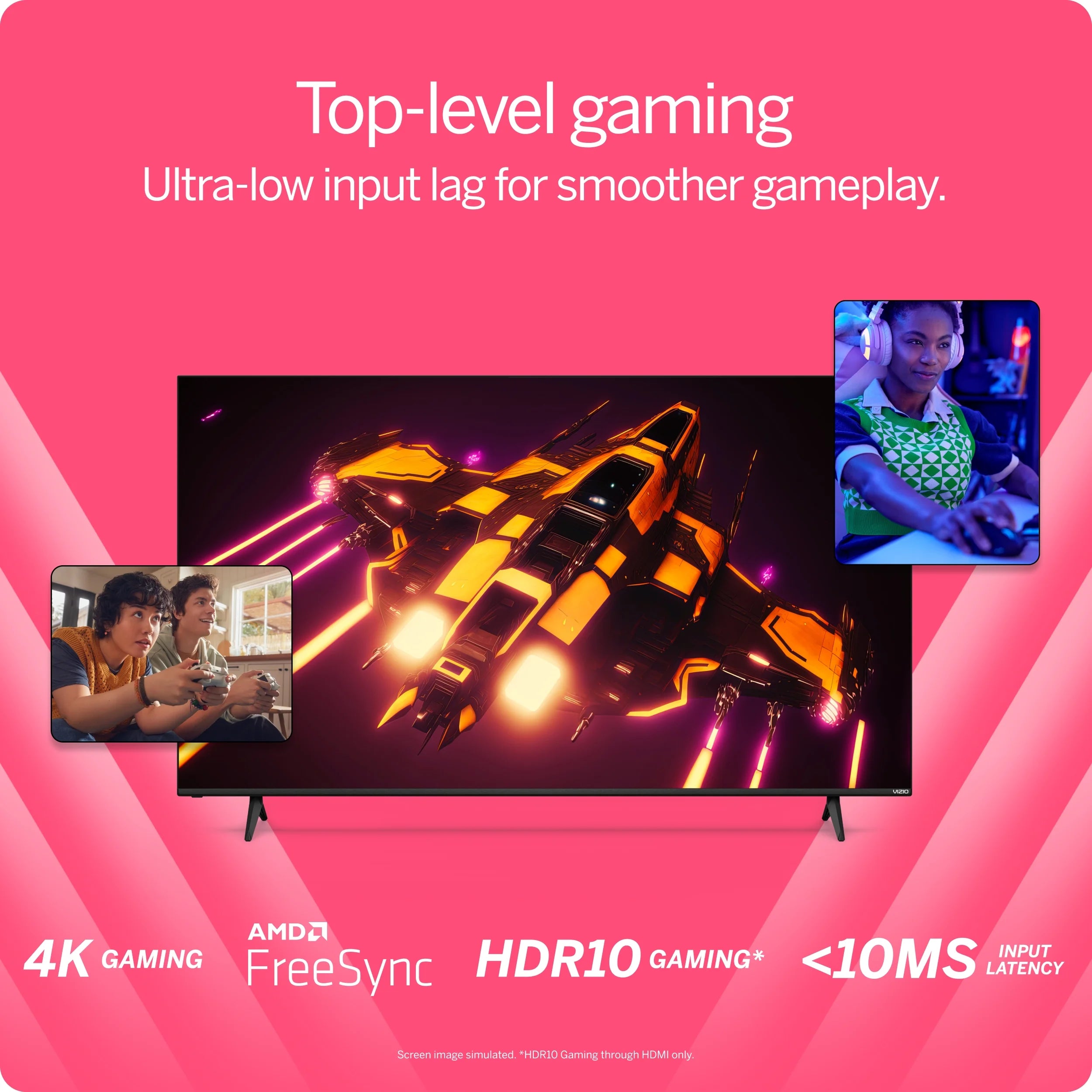 VIZIO 55" Class M6 Series 4K QLED HDR Smart TV M55Q6-J01