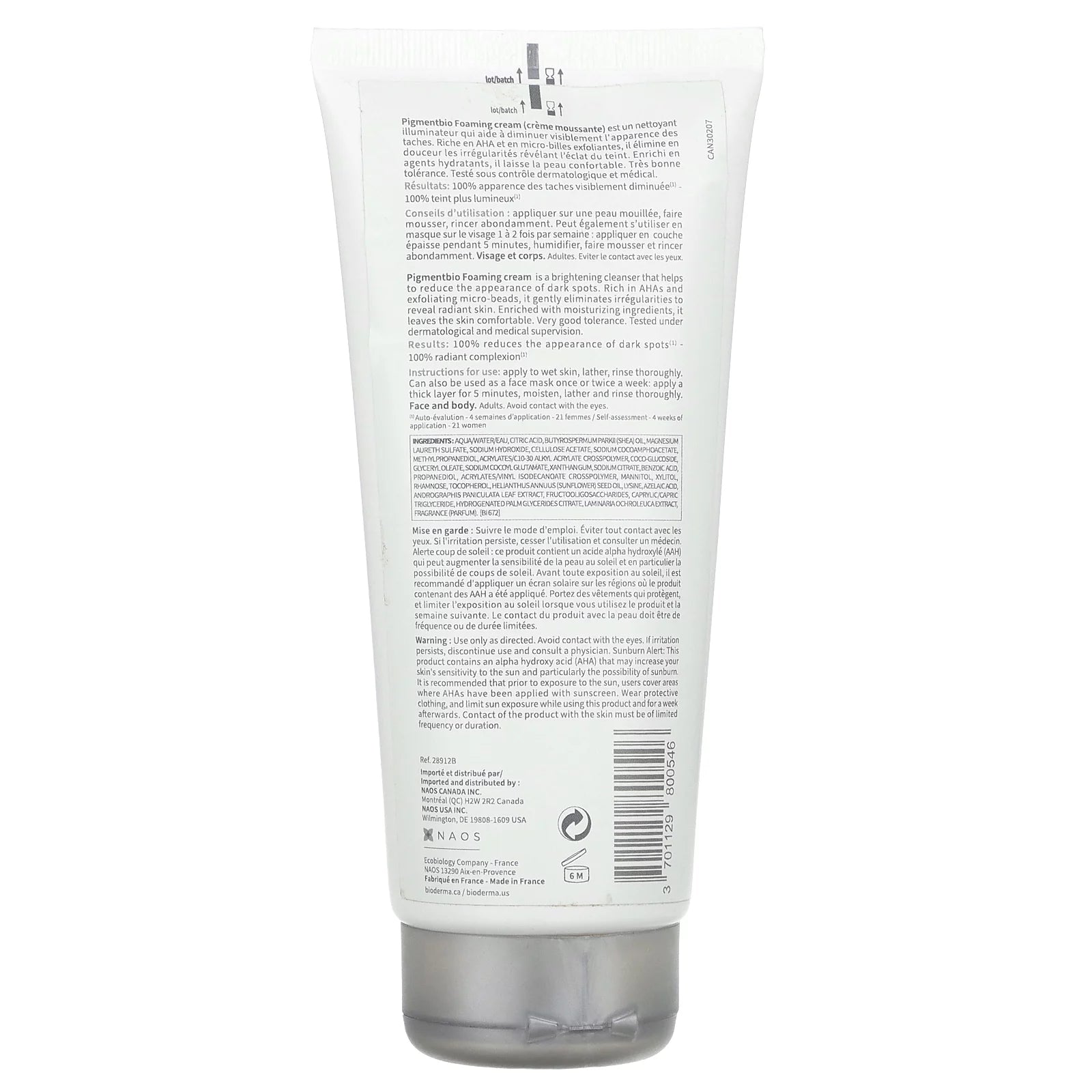 Bioderma Pigmentbio Foaming Cream 6.7fl.oz/200ml