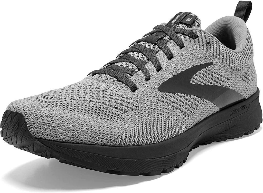 Brooks Revel 5 Mens Neutral Running Shoe Ebony/Alloy/Metallic 12