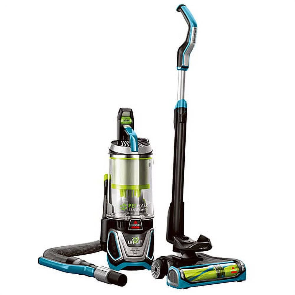 BISSELL Pet Hair Eraser Lift-Off Bagless Upright Vacuum Cleaner, 2087
