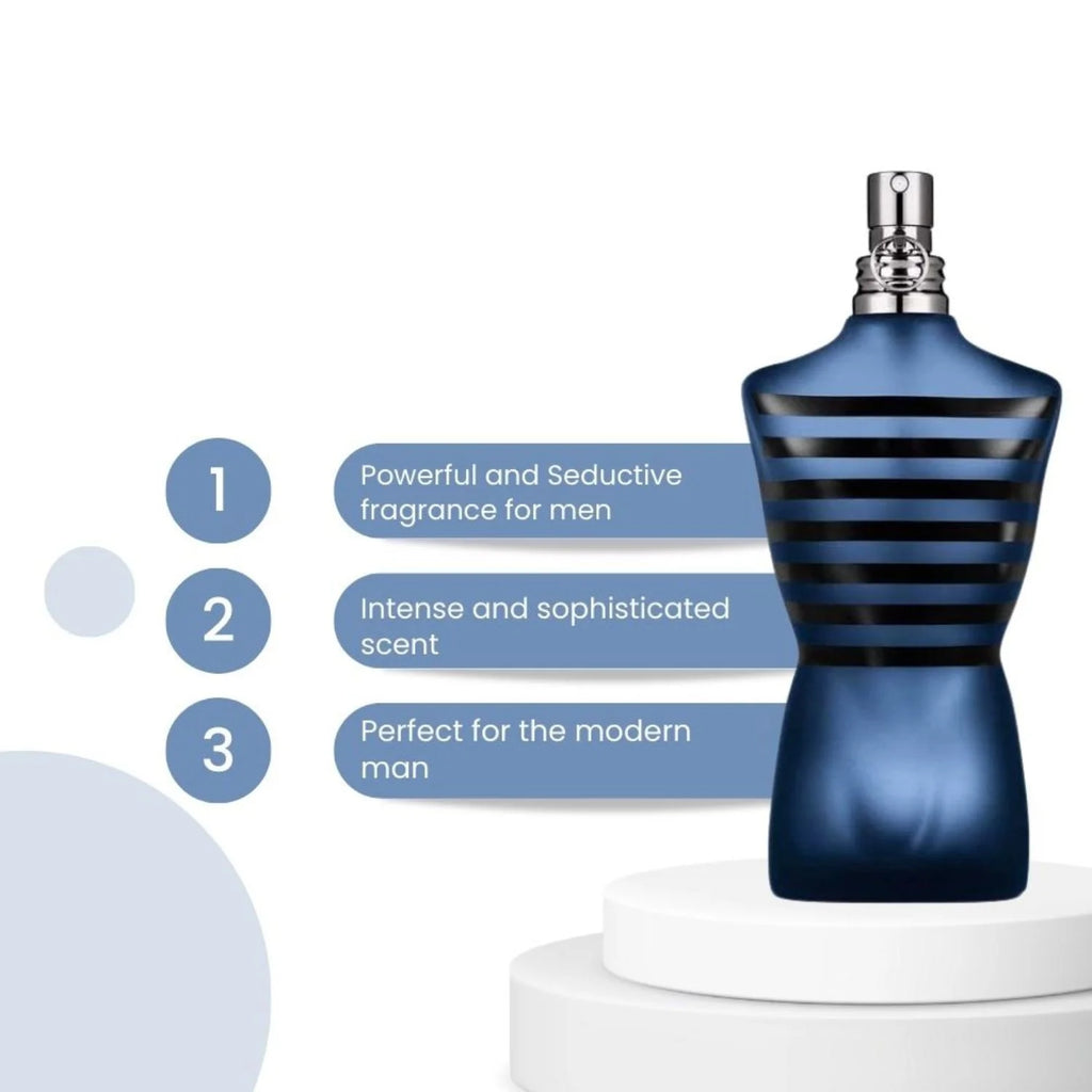 Jean Paul Gaultier Ultra Male Eau De Toilette Intense Spray, 2.5 oz