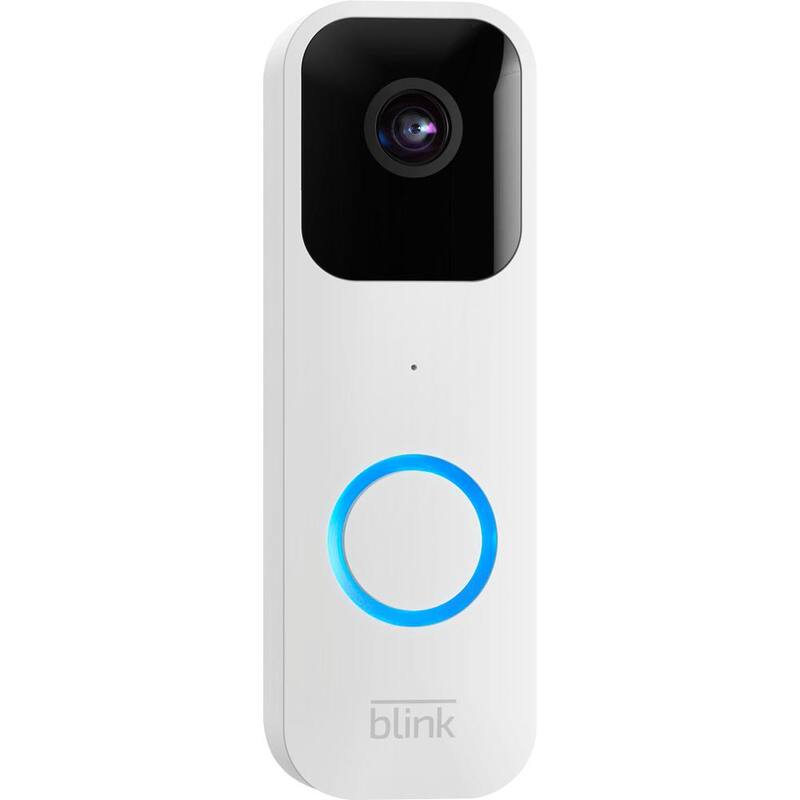 Video Doorbell Plus Sync Module 2 - Battery or Wired - Smart Wi-Fi HD Video Doorbell Camera System in White