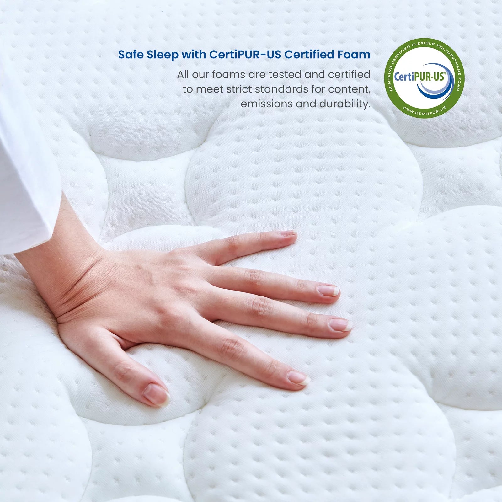 Twin XL Mattress, Coolvie 10 inch Hybrid Mattress in a Box, Medium Firm, Multiple sizes