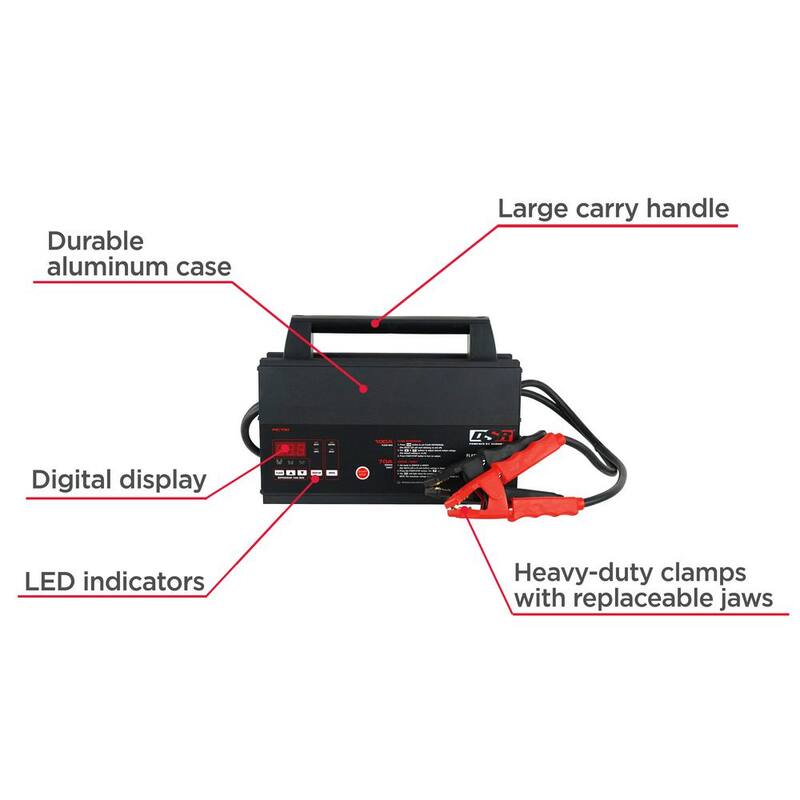 Schumacher 100-Amp Microprocessor-Controlled Flash Reprogrammer and Power Supply with Battery Support