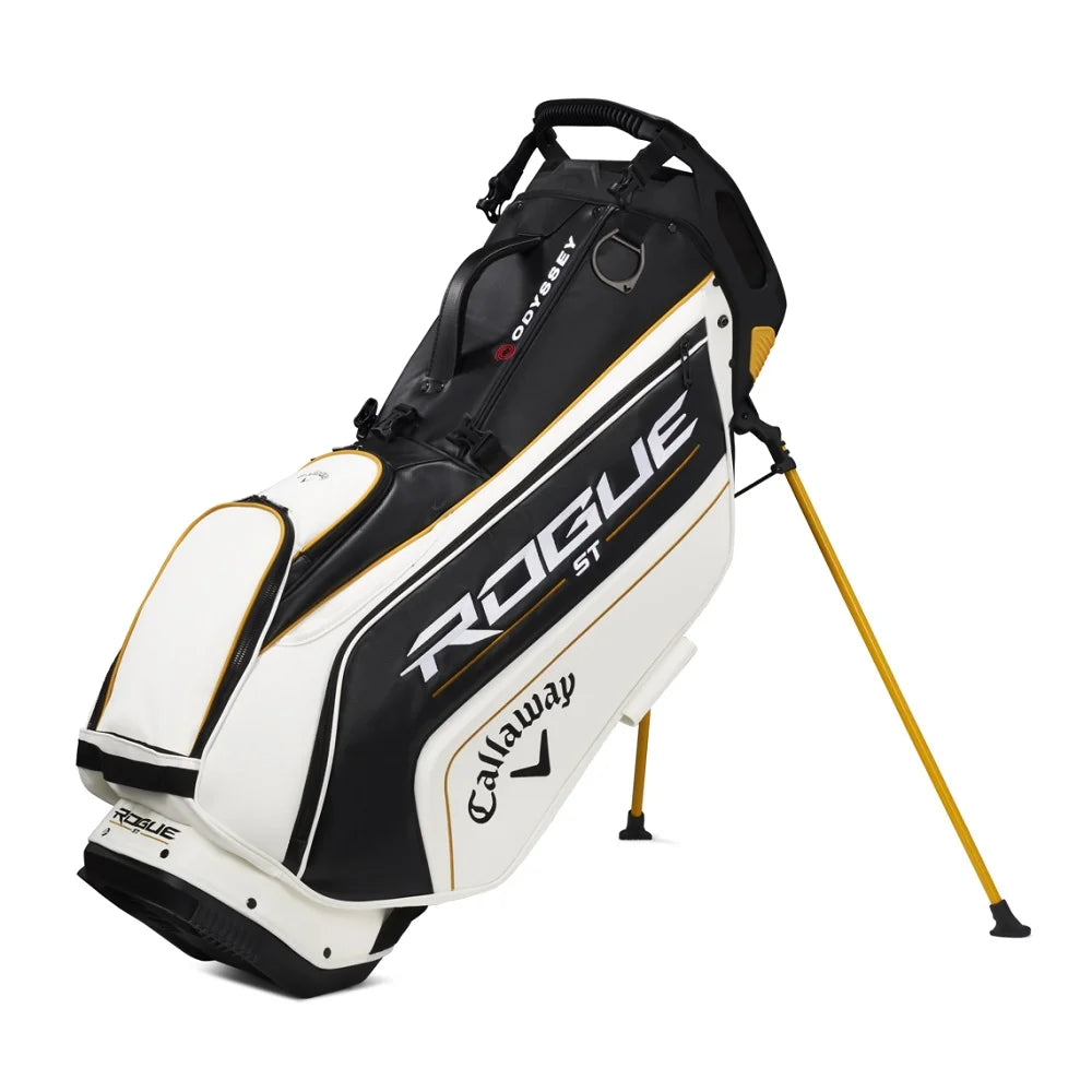 Callaway Golf Rogue Staff Stand Bag White/Black/Gold