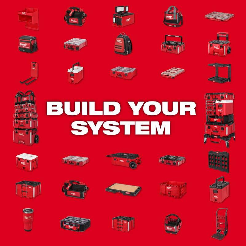 Packout Tool Station with Packout Compact Wall Plate