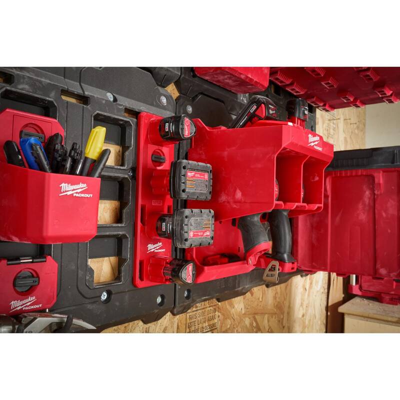Packout Tool Station with Packout Compact Wall Plate