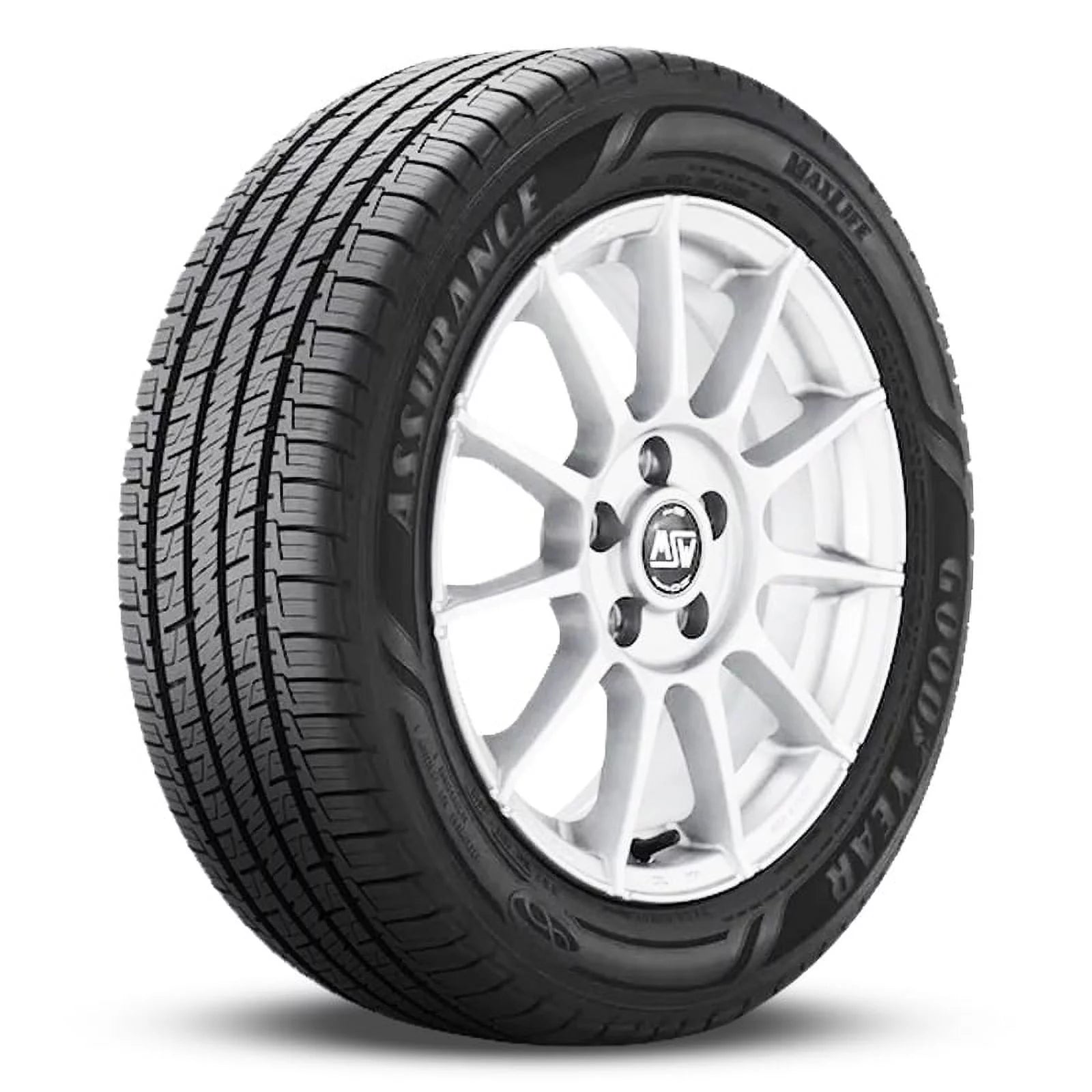 Set of 4 Goodyear Assurance Maxlife 205/60R16 92V Tires All Season 85K Mileage SET 110953545 / 205/60/16 / 2056016 Fits: 2010-12 Ford Fusion S, 2015-17 Kia Soul LX