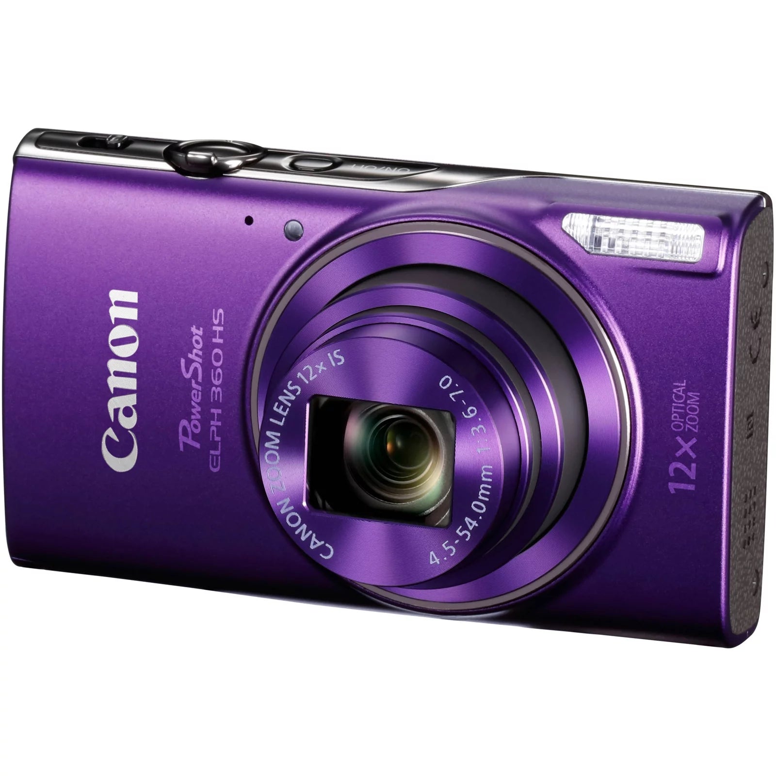 Canon PowerShot ELPH 360 HS Digital Camera (Silver)