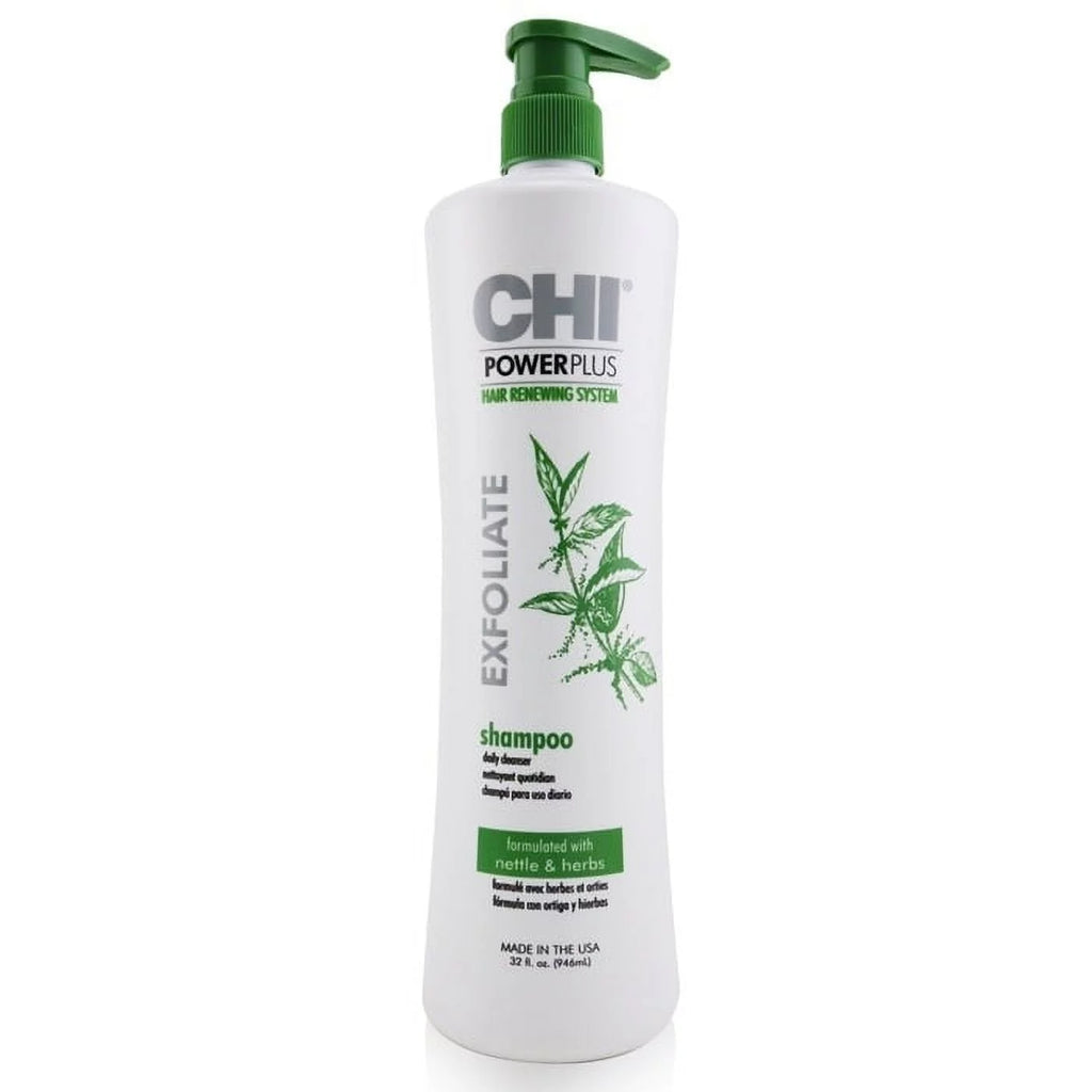 CHI POWER PLUS EXFOLIATE SHAMPOO 32 OZ