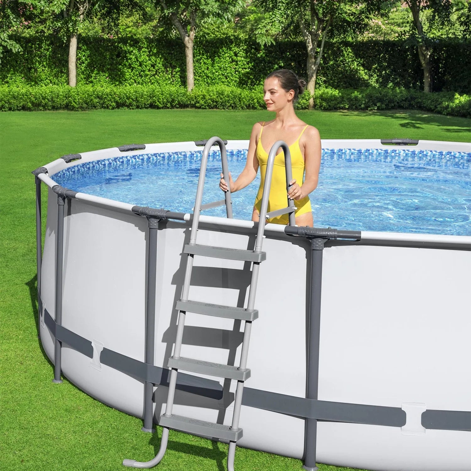 Bestway Steel Pro MAX 14' x 48" Round Above Ground Swimming Pool Set