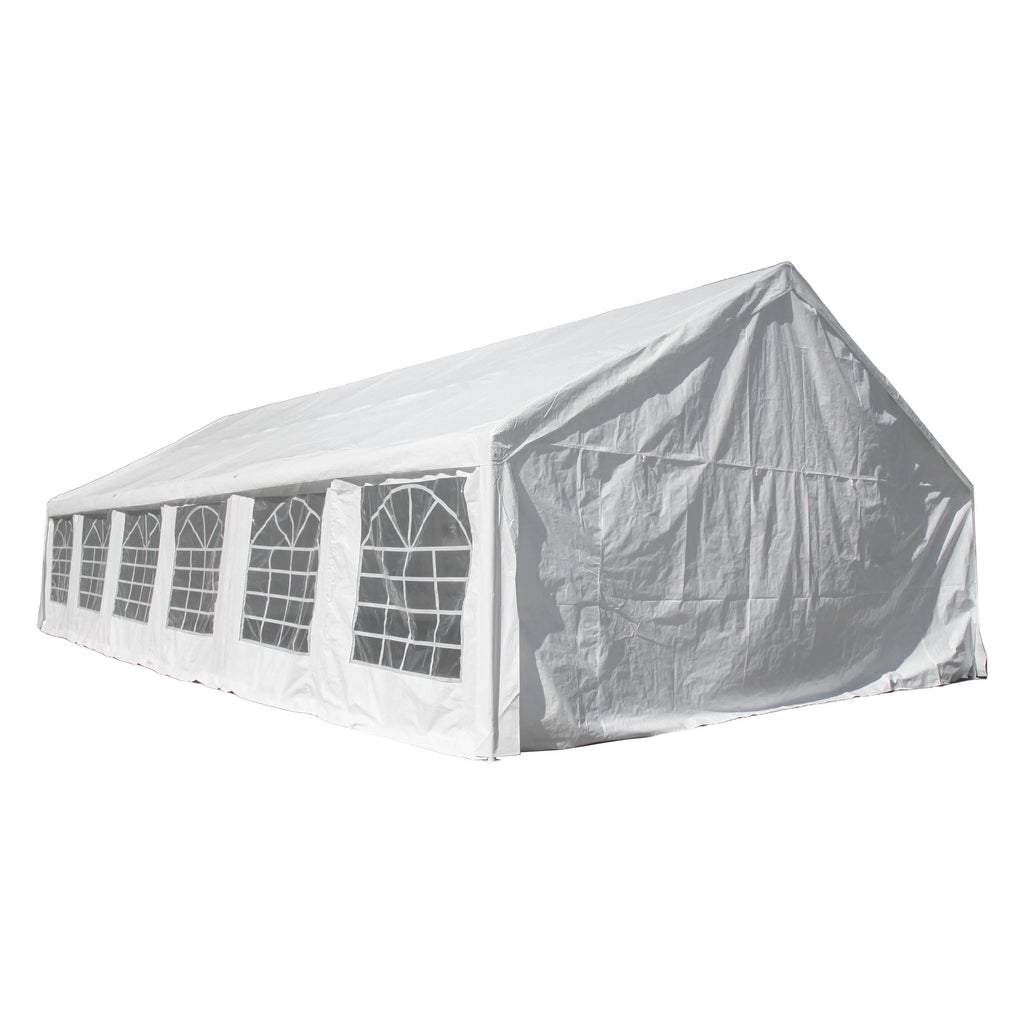 ALEKO PWT20X40 Heavy Duty Outdoor Canopy Event Tent with Windows - 20 X 40 FT - White