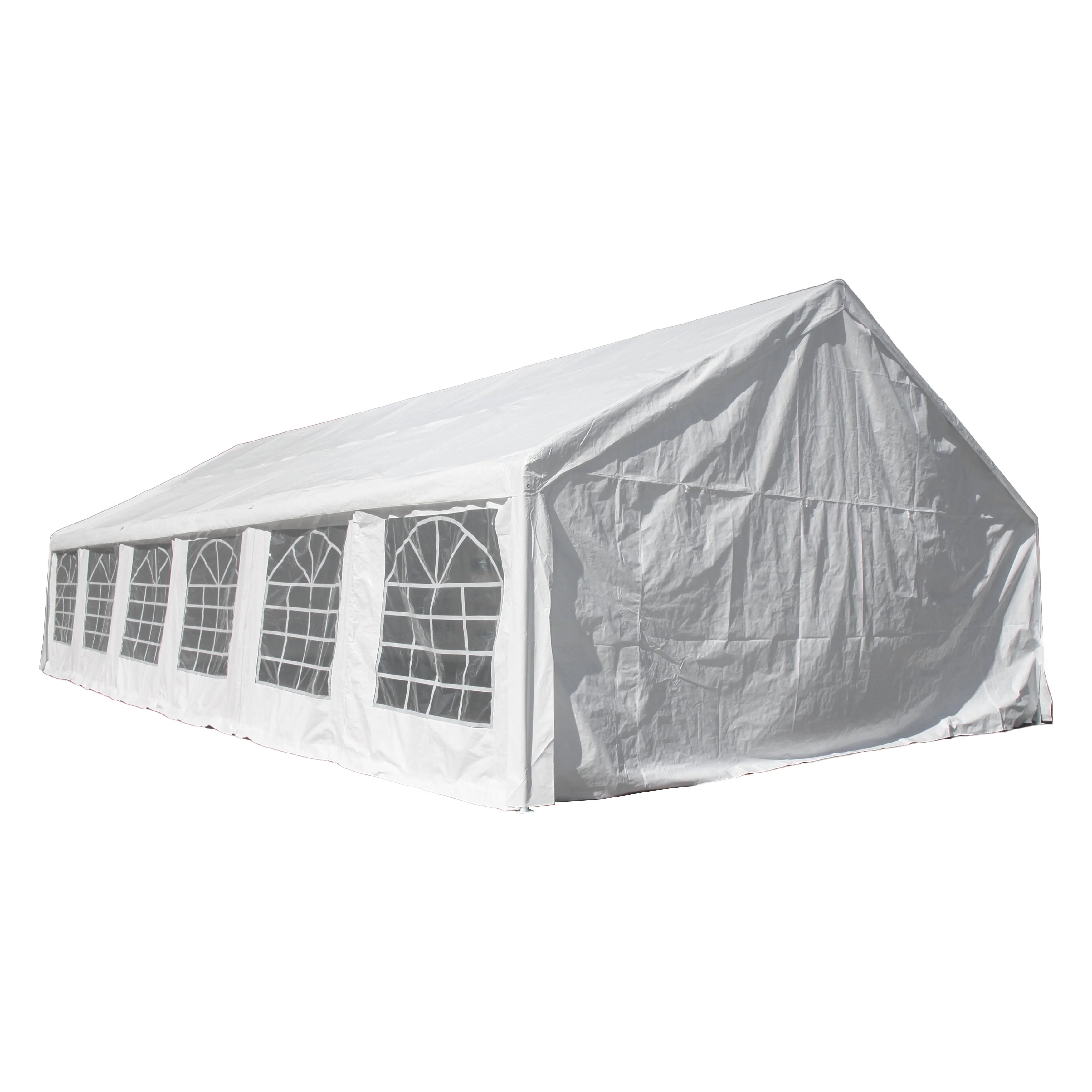ALEKO PWT20X40 Heavy Duty Outdoor Canopy Event Tent with Windows - 20 X 40 FT - White