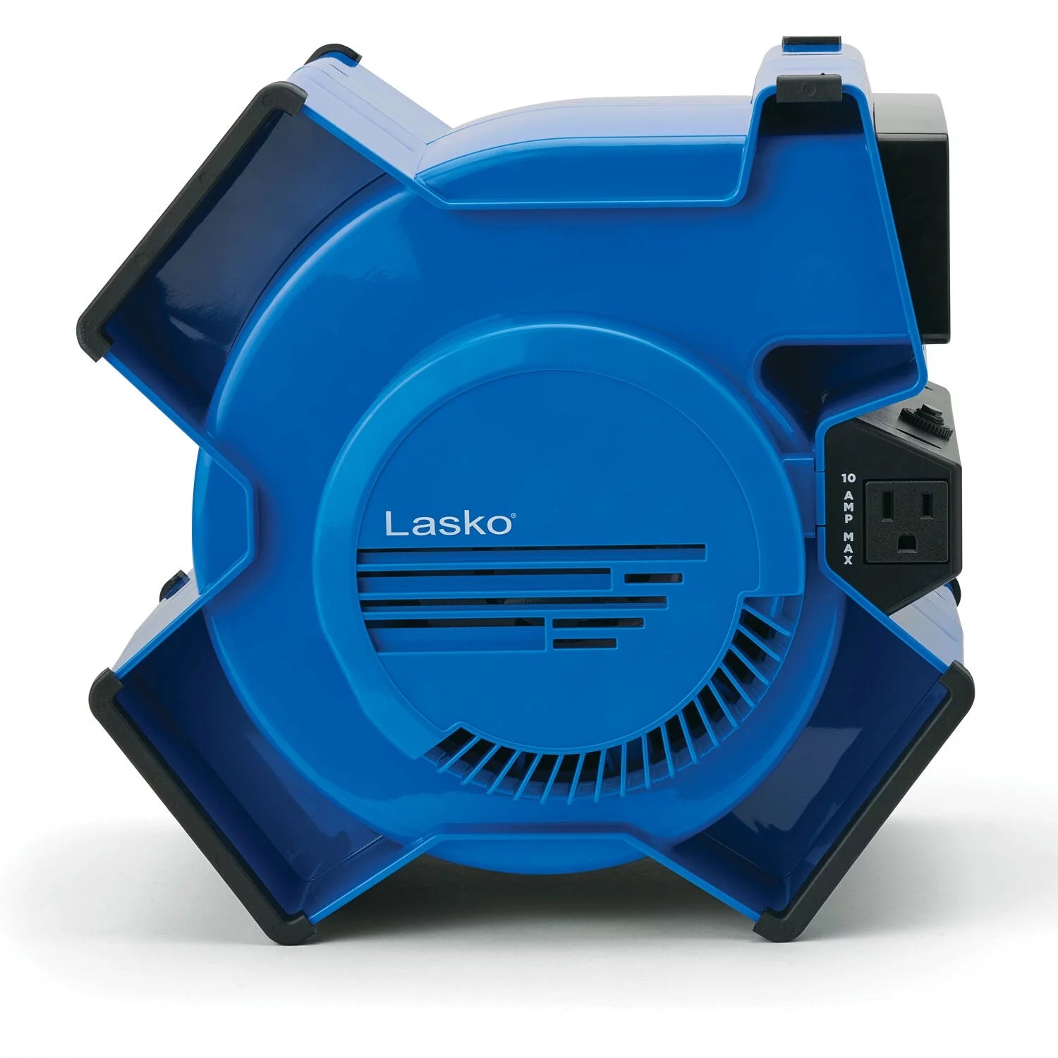 Lasko X-Blower 6 Position Blower Fan with Accessory Outlet and USB Ports, X12904, Gray